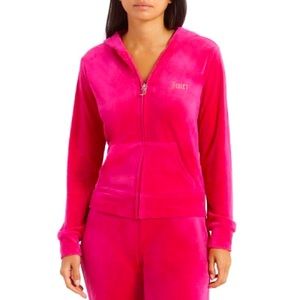 Juicy Couture Women’s Bling Hoodie - Pink - Sz: L - NWOT.